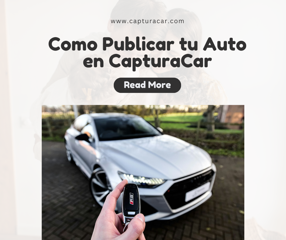 Proceso de publicación de auto en CapturaCar